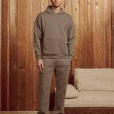 Hoodie Interlock Relaxed