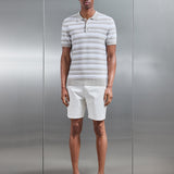 Bellano En Maille Texturé Stripe Polo