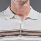 Cotton En Maille Colour Block Boutonné Polo