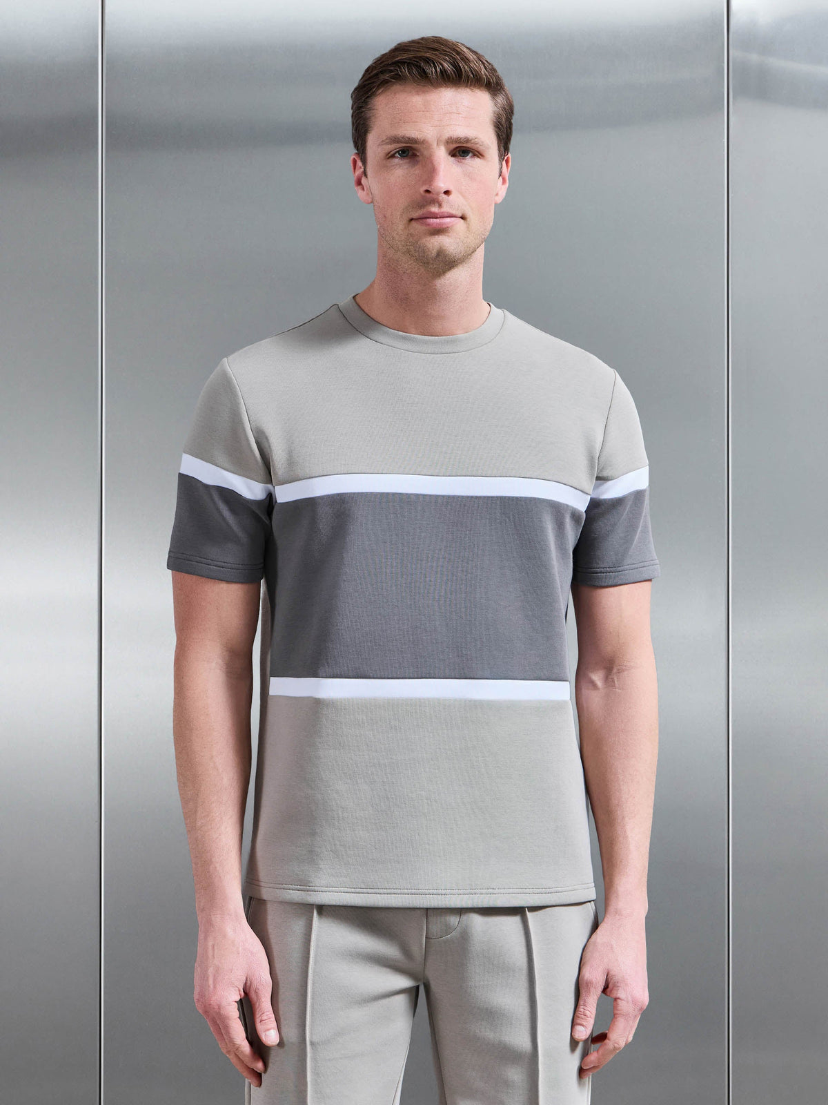 T-Shirt Colour Block Luxe