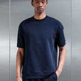 T-Shirt Côtelé Relaxed Luxe