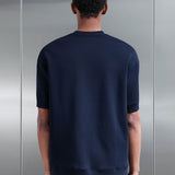 T-Shirt Côtelé Relaxed Luxe