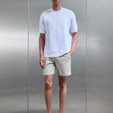 T-Shirt Côtelé Relaxed Luxe