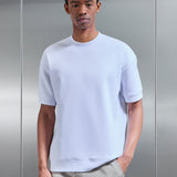 T-Shirt Côtelé Relaxed Luxe