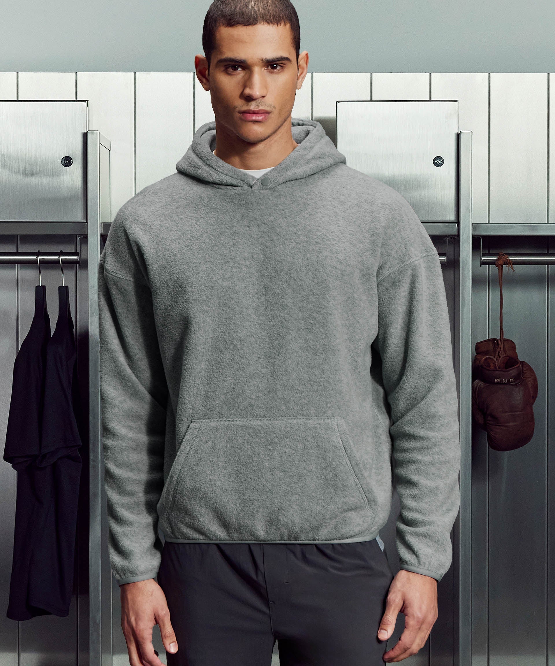 Hoodie Polaire Relaxed