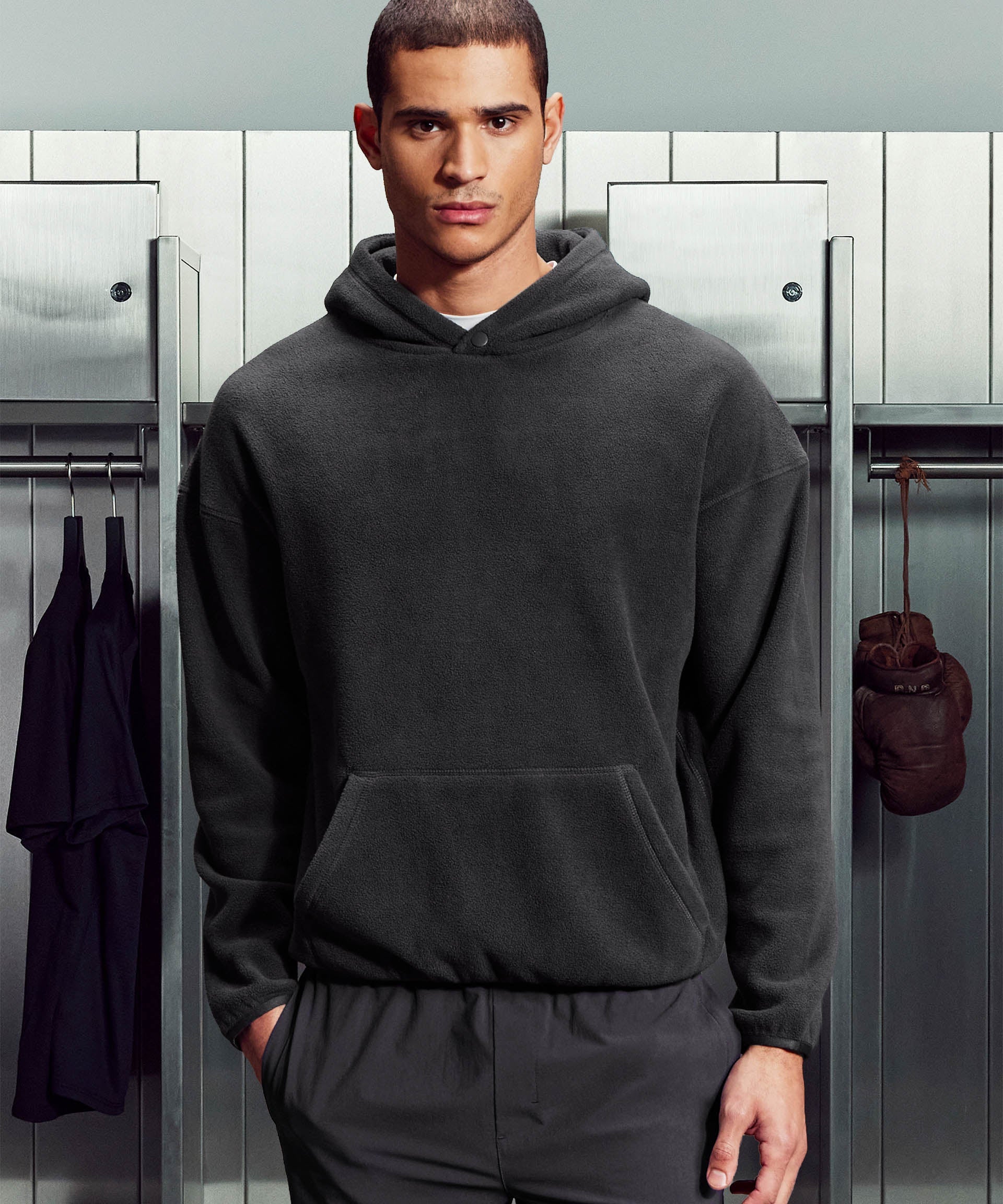 Hoodie Polaire Relaxed