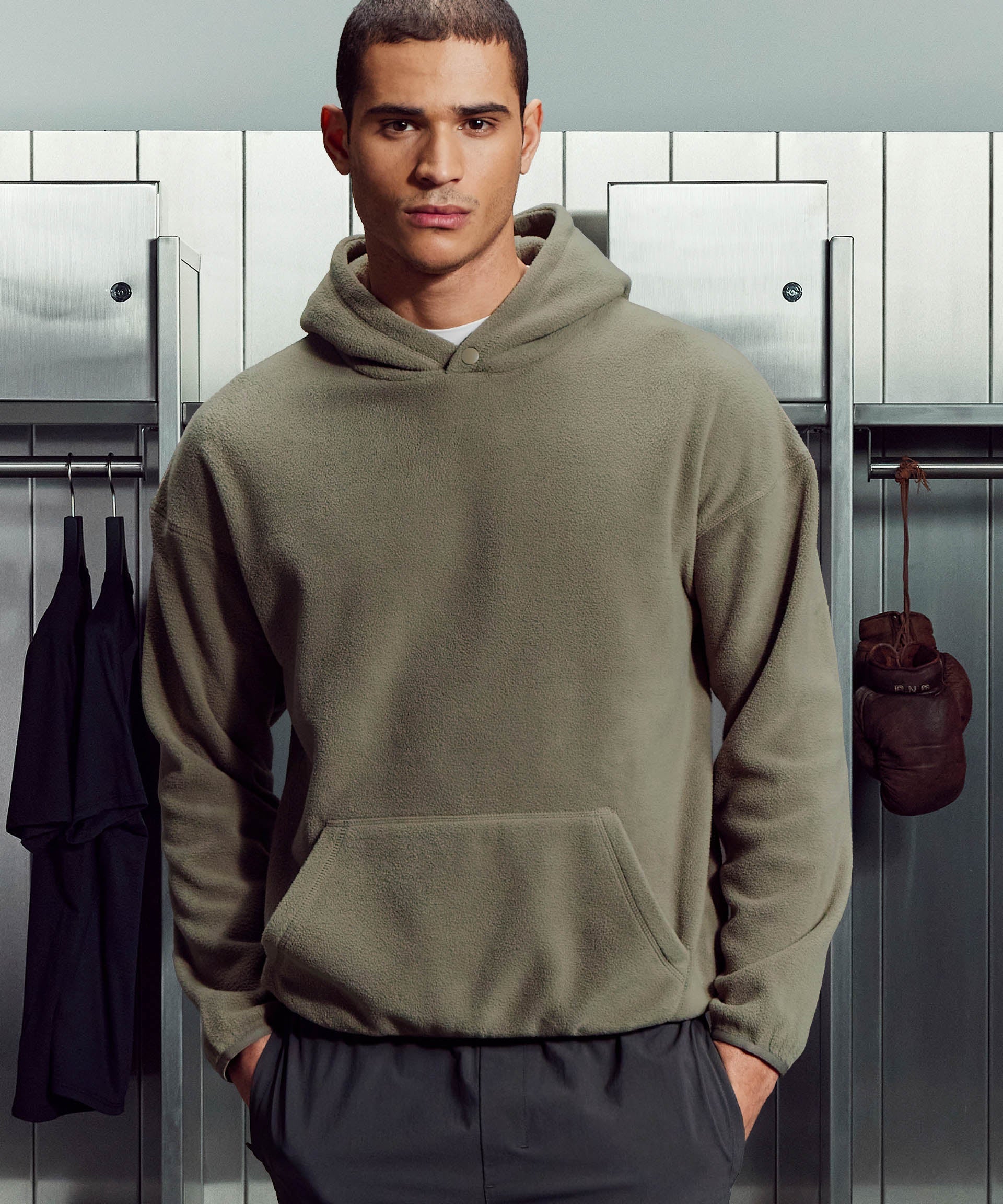 Hoodie Polaire Relaxed