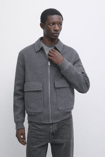 Grey Essential Jacket