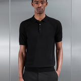 Golf En Maille Boutonné Polo