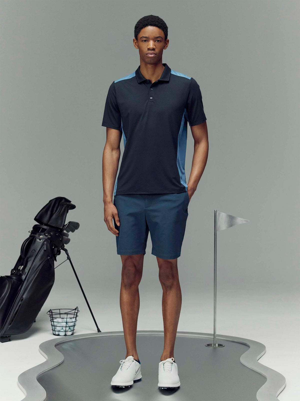 Golf Colour Block Polo