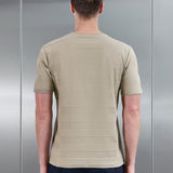 T-Shirt Jacquard Rayé