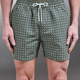 Short de Bain Imprimé Mosaic