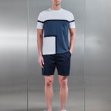 T-Shirt Colour Block Mercerisé Oden