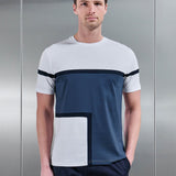 T-Shirt Colour Block Mercerisé Oden