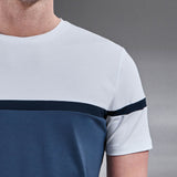 T-Shirt Colour Block Mercerisé Oden