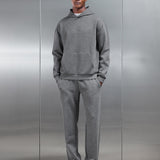 Hoodie Maille Relaxed