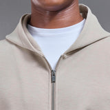 Hoodie Zippé Maille Relaxed