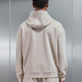 Hoodie Zippé Maille Relaxed