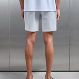 Short Seersucker Rayé