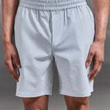 Short Seersucker Rayé