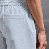 Short Seersucker Rayé