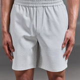 Short Seersucker Rayé