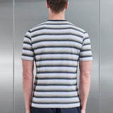 T-Shirt Rayé Space Dye
