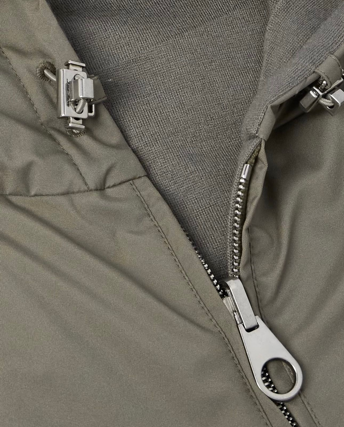 Light Olive Reversible Storm System Jacket