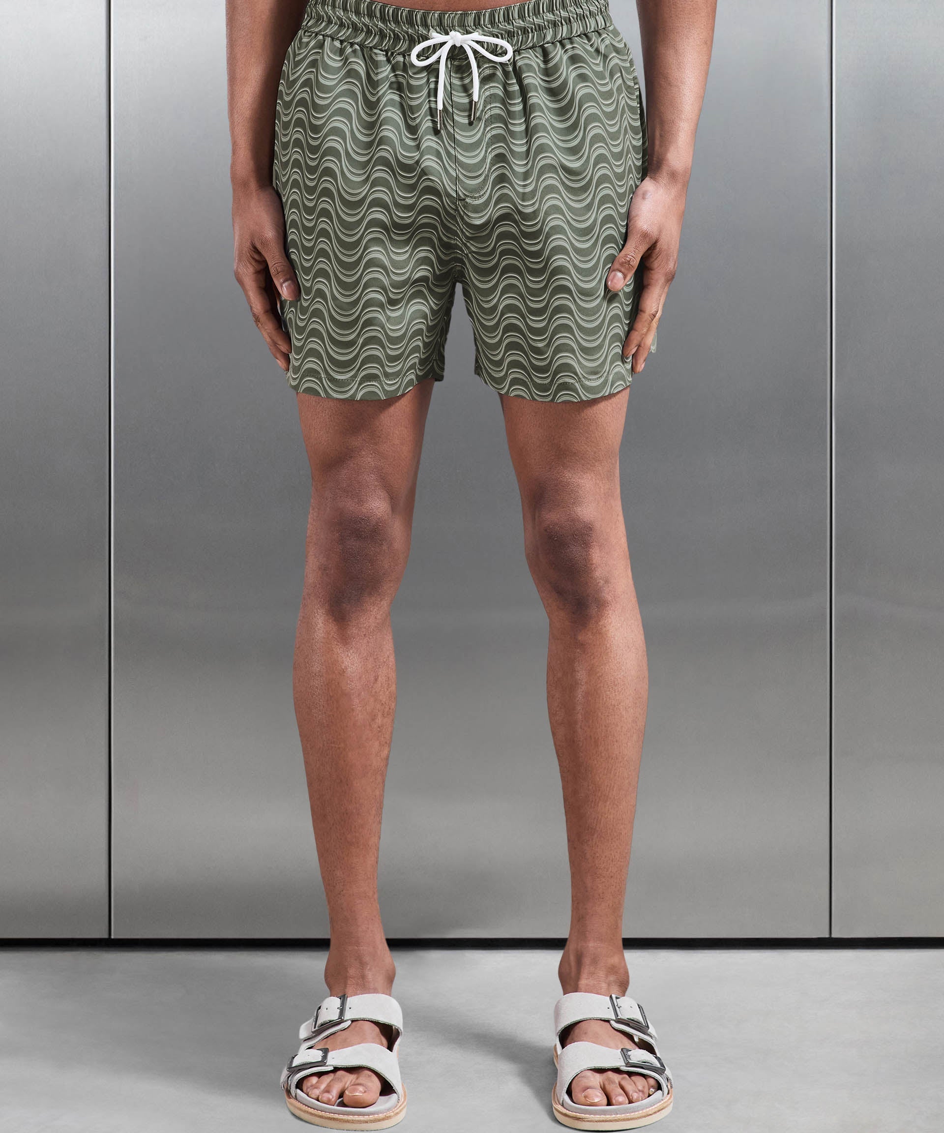 Short de Bain Imprimé Wave